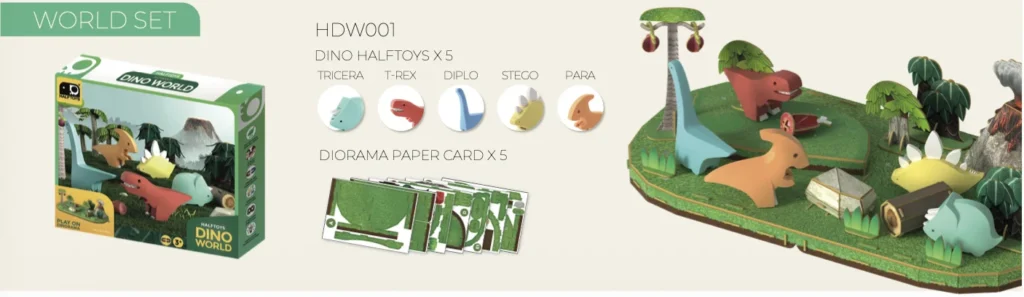 DINO HALFTOYS X5