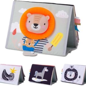 Tummy time Sensory book